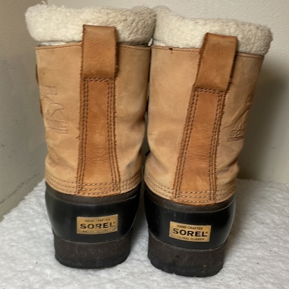 SOREL Caribou Snow Boots Size 8 - Picture 2 of 13